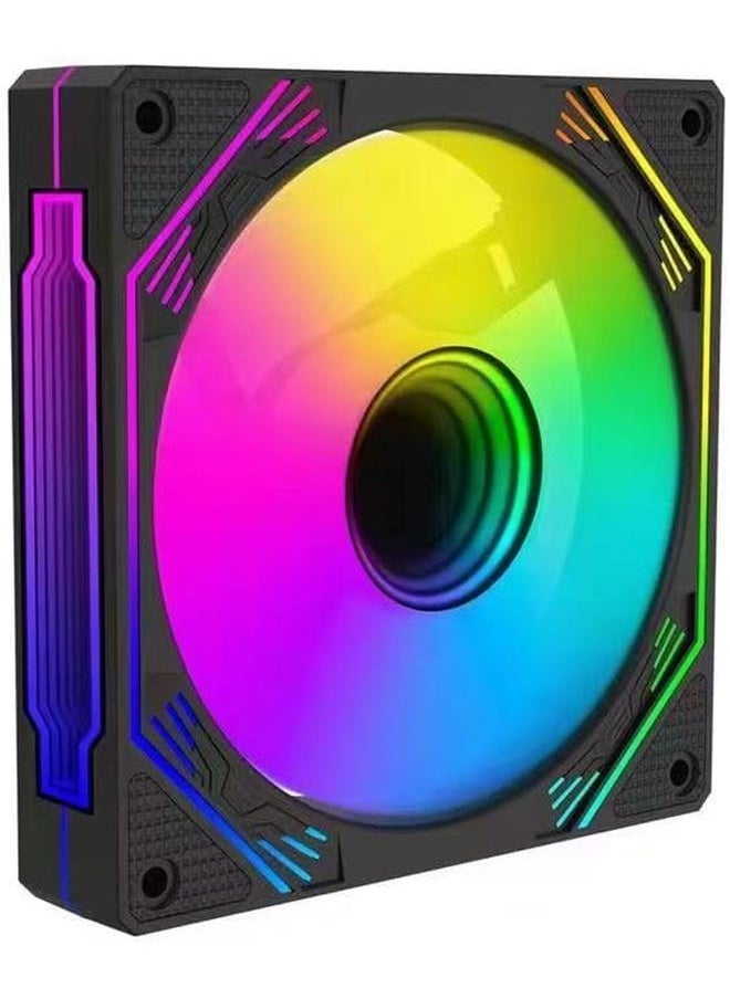 SHARX Infinity Ix 120B 3 Argb 120Mm Case Fans For Computer Case And Liquid Cooler Black  - Image 2