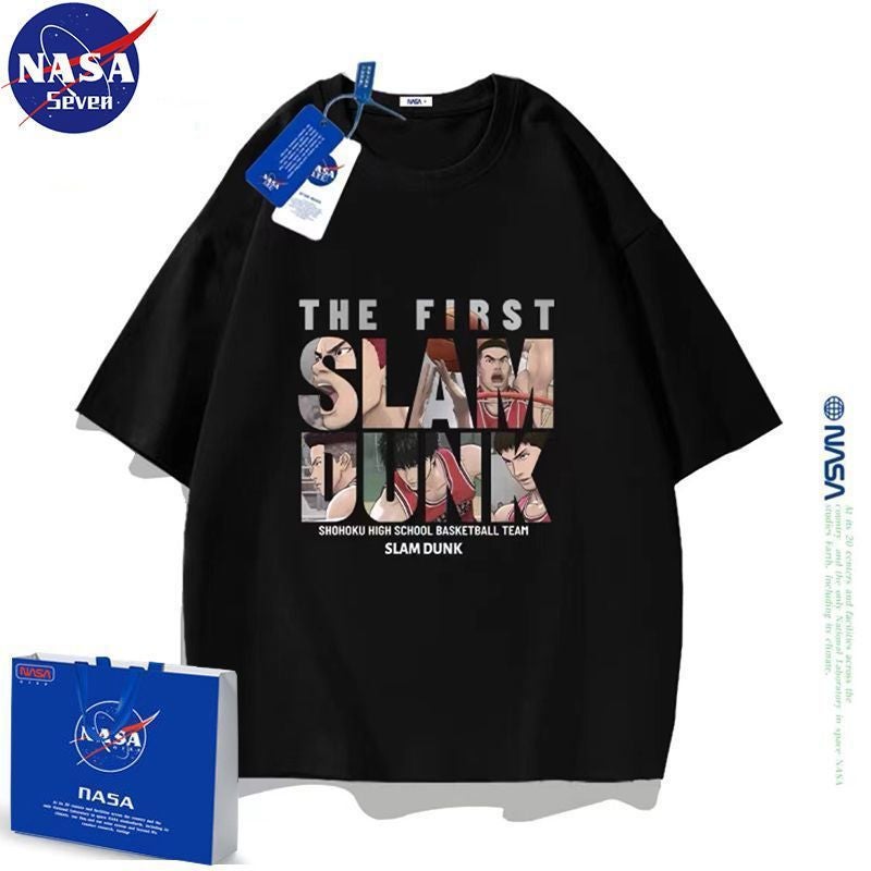 Slam Dunk Master Clothes Children'S Cotton Sports All-Match Short-Sleeved T-Shirt For Men And Women - Image 5