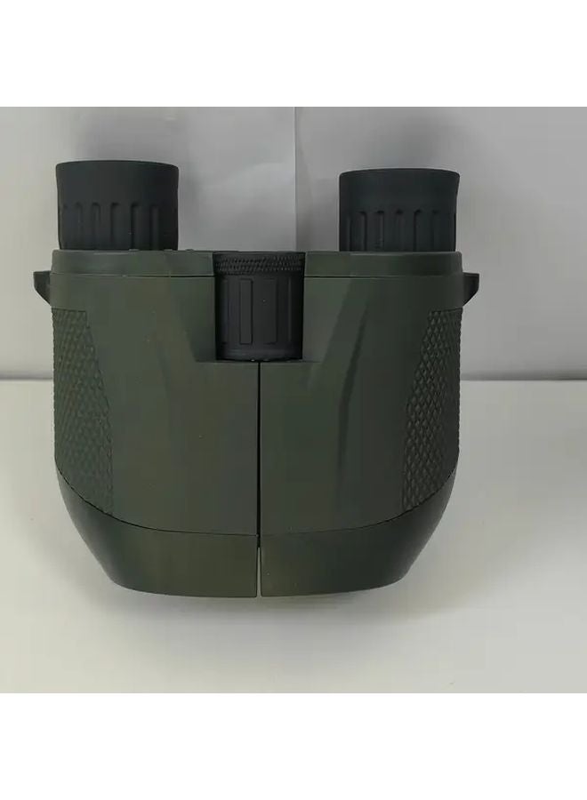 Green HD 10x25 Compact Binoculars For Bird Watching Hiking And Travel - Image 1