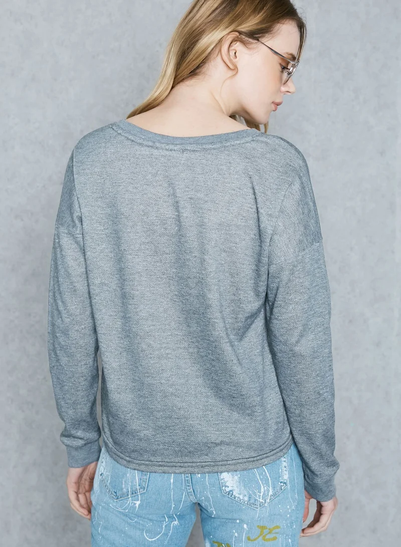 VERO MODA Patches Sweatshirt