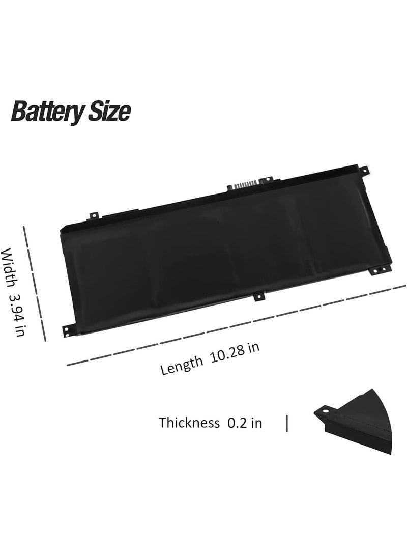 زيكسين SA04XL SA04055XL بیٹری HP ENVY x360 15-DR0000 سیریز کے لیے - 15.12V 55.67Wh 3470mAh Li-ion متبادل لیپ ٹاپ بیٹری L11119-855 L11428W-855 L11428W- کے ساتھ ہم آہنگ HSTNN-DB8R - Image 3