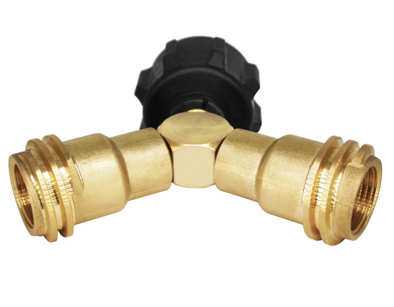 DOZYANT Propane Splitter, 2 Way LP Gas Adapter Tee Connector for 20lb Propane Tank Cylinder, Work with BBQ Grills, Camping Stoves, Gas Burners, Heater - Image 4