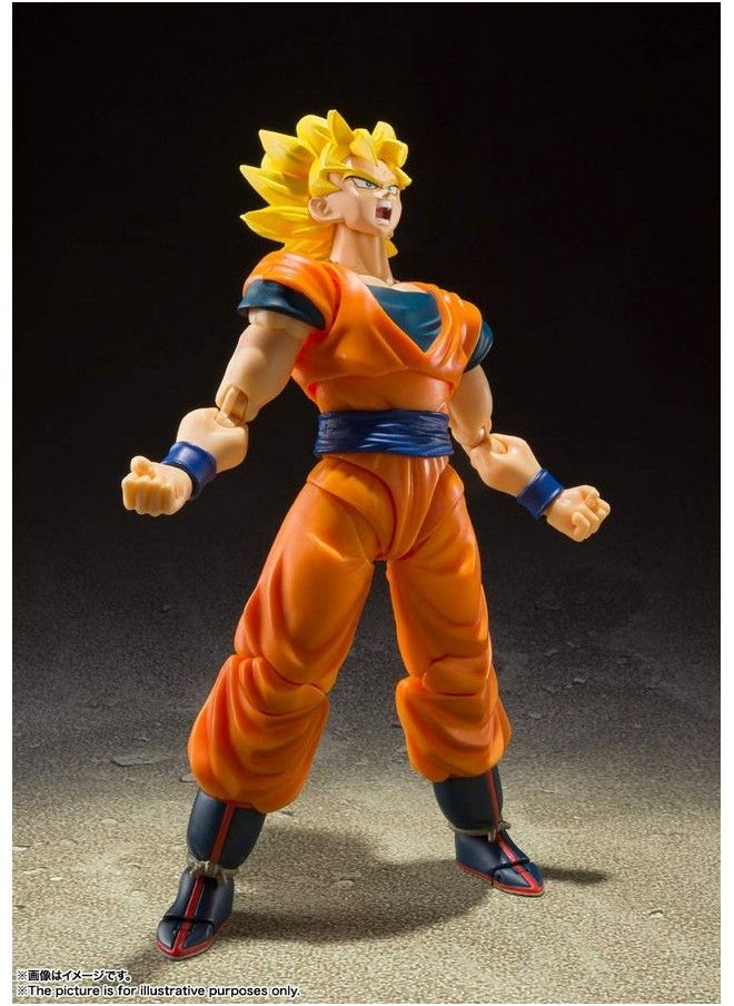 Tamashii Nations - Tamashi Nations Dragon Ball Z Super Saiyan Full Power Son Gokubandai Spirits S.H.Figuarts - Image 1