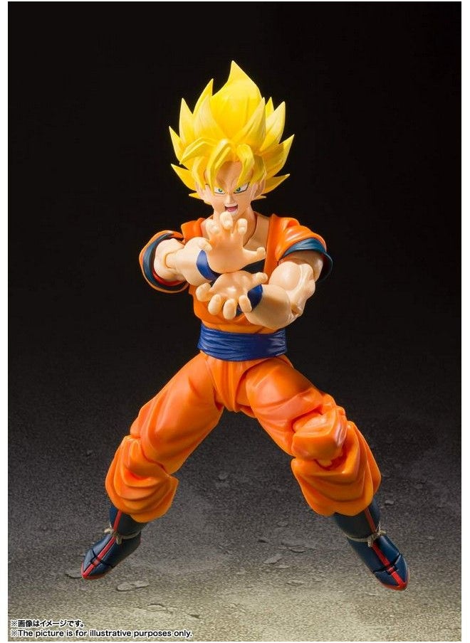 Tamashii Nations - Tamashi Nations Dragon Ball Z Super Saiyan Full Power Son Gokubandai Spirits S.H.Figuarts - Image 1