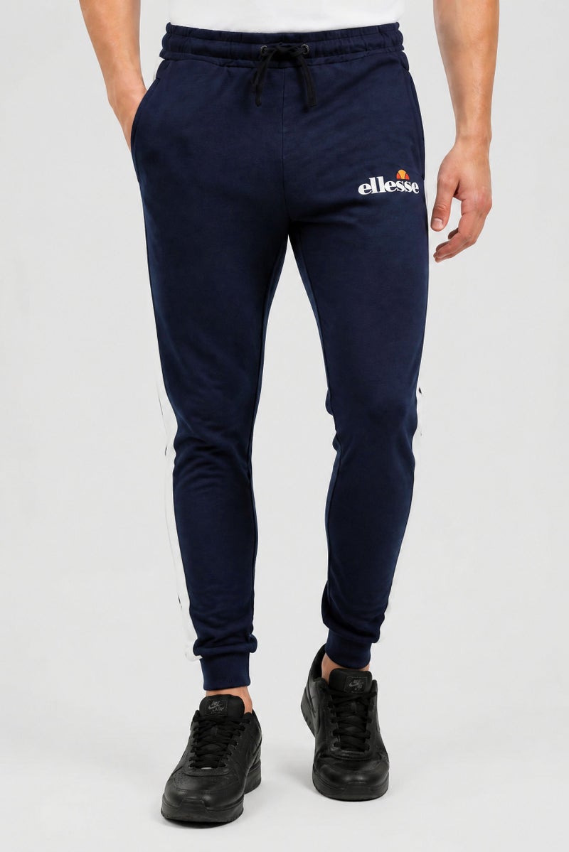 Ellesse Men Sportswear Fit Outdoor Sweatpants, Navy Blue - Image 1