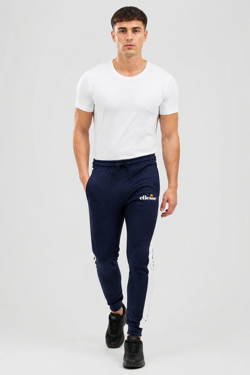 Ellesse Men Sportswear Fit Outdoor Sweatpants, Navy Blue - Image 3