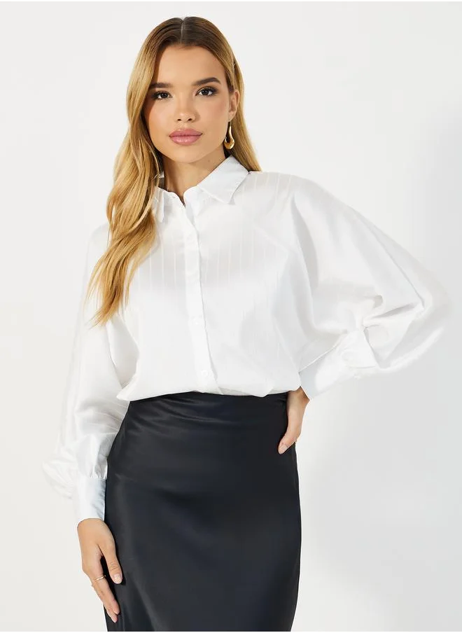 Styli Styli Striped Loose Fit Shirt
