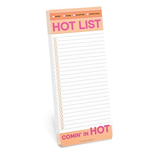 Knock Knock Hot List Makealist Pads - Image 1