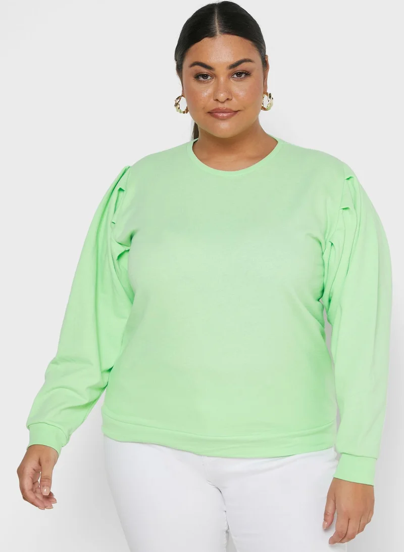 Wednesdays Girl Curve Oversized Sweatshirt