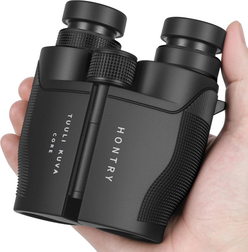 Hontry Binoculars for Adults and Kids, 12x25 Compact Binoculars for Bird Watching, Travel, Concerts, Hunting and Crusie Ship - Image 1