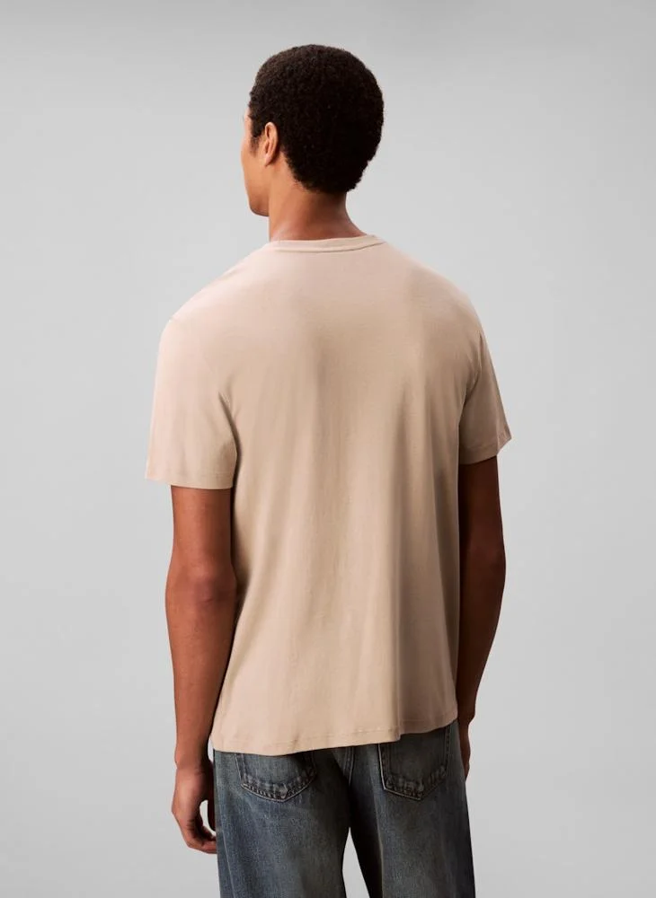 كالفن كلاين تيشيرت من قطن بيما