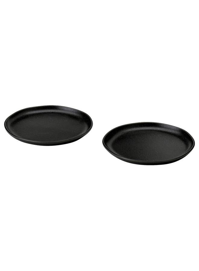 Zaboon Side Plate, Black, 18 Cm - Image 1