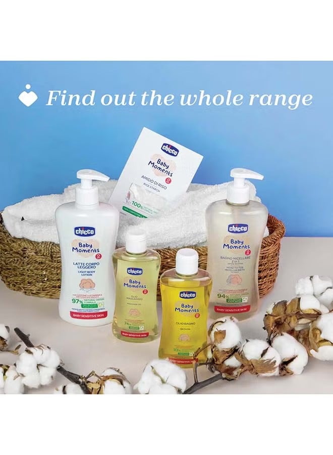 Chicco Baby Moments Eau De Cologne Refreshing And Delicate For Baby Skin  0 Months+100 ML - Image 2