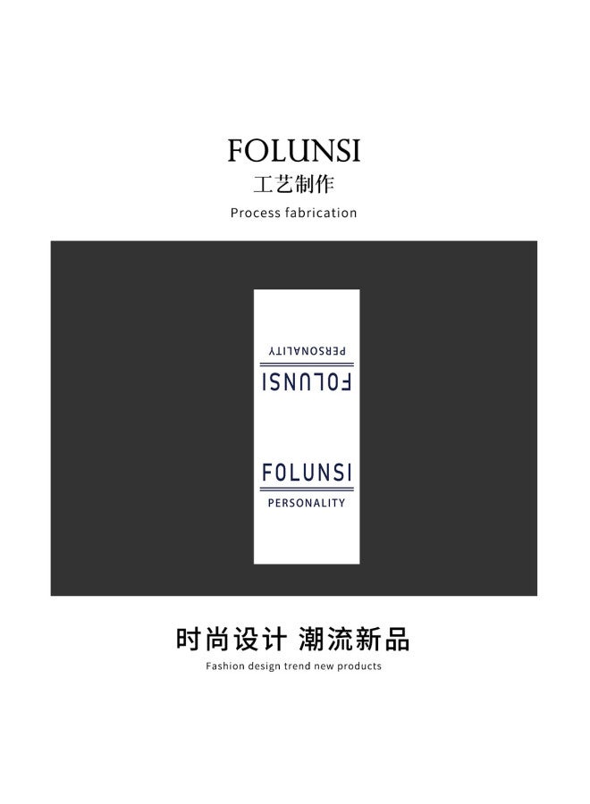 FOLUNSI men's Jeans - Vintage Relaxed Stretch Loose-fit Minimalist Thin Straight-leg Trousers - Image 4