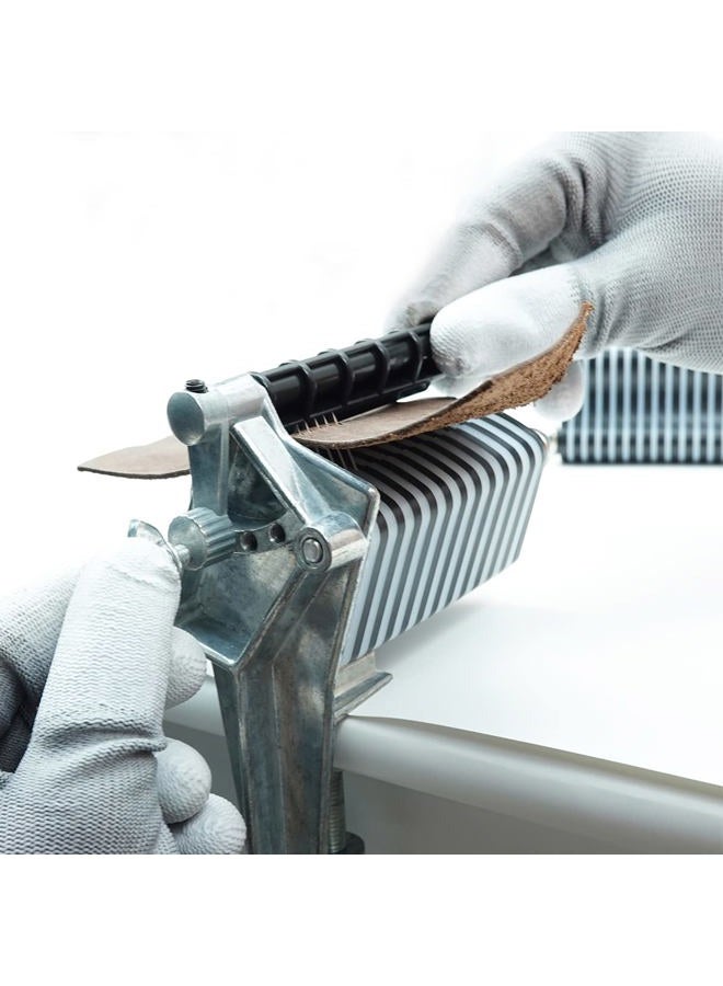 BESTNULE Leather Table Top Lace Cutter for Fringe Braiding Strip Belts and Laces (Come with 5 Blades) - Image 4