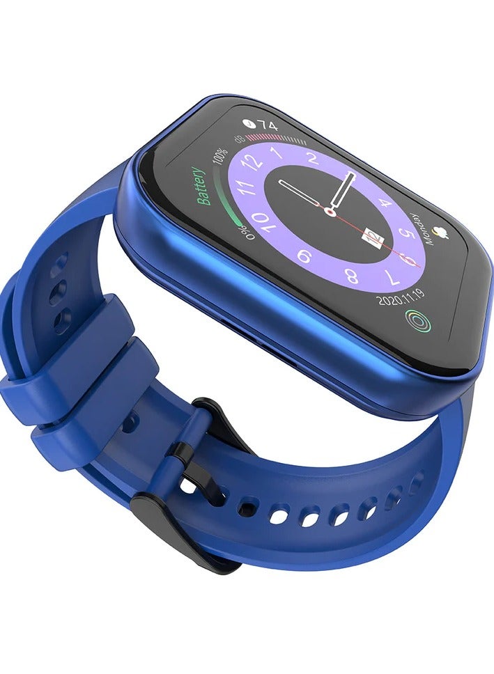 HiFuture ساعة ذكية Fit Ultra2 بلوتوث للمكالمات - زرقاء - Image 3