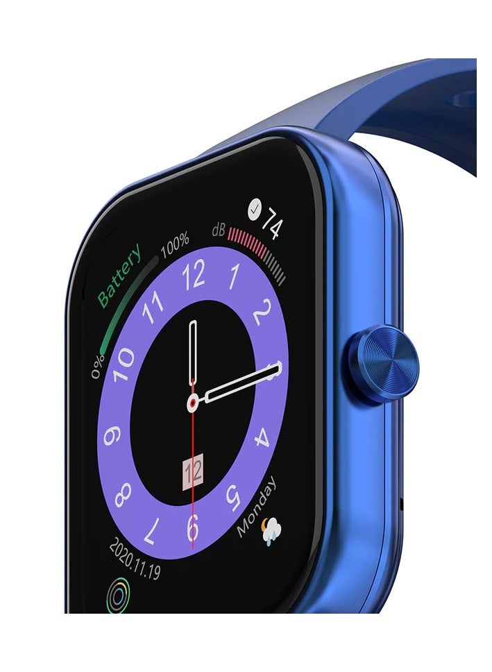 HiFuture ساعة ذكية Fit Ultra2 بلوتوث للمكالمات - زرقاء - Image 4