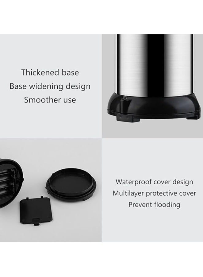 Loquat 250ml Automatic Liquid Soap Dispenser, Battery Operated Hand Soap Dispenser with 3 Adjustable Soap Dispensing Volume Touchless Dish Soap Dispenser Waterproof - Image 5