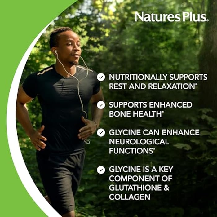 NaturesPlus ناتشرز بلس كالم أسيور مغنيسيوم غليسينات - 90 كبسولة نباتية - يدعم استرخاء الأعصاب والعضلات - مصمم بدون أكسيد المغنيسيوم - 30 حصة - Image 3