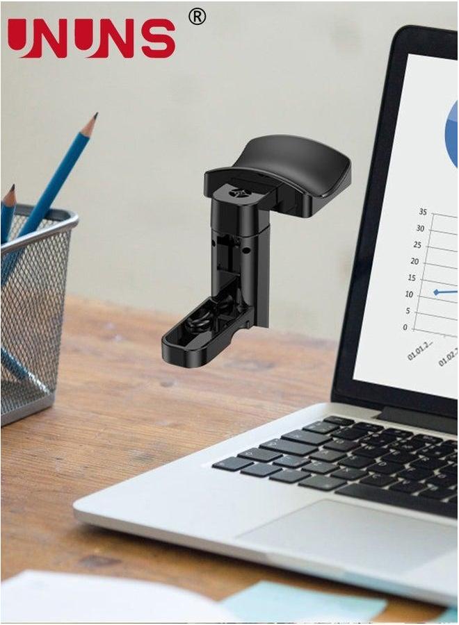 UNUNS Headphone Holder Hanger For All Headphone/Controller,Gaming Earphones Stand With 360° Rotating,Adjustable Arm Clamp,Cable Clip Organizer,Desk Compatible Beats/AirPods Max/Sony  - Image 4