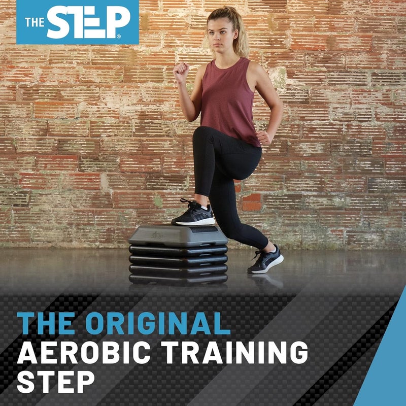 Freestyle STEP The Step Adjustable High Step Aerobic Platform with 4 Risers, Home Gym Workout Equipment, Fitness Exercise Equipment Made in the USA - Image 2
