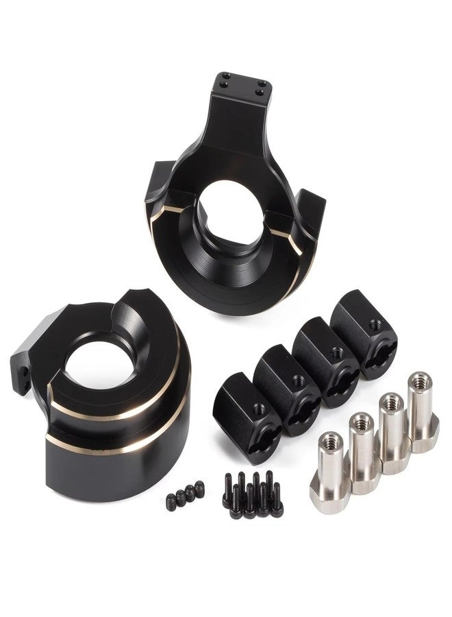 CobraCrawler Brass Low Offset Knuckle Weights for Vanquish H10 Optic Front Axle Lower Center of Gravity Improve Stability Traction - Image 3