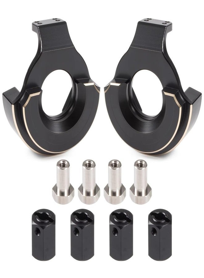 CobraCrawler Brass Low Offset Knuckle Weights for Vanquish H10 Optic Front Axle Lower Center of Gravity Improve Stability Traction - Image 1