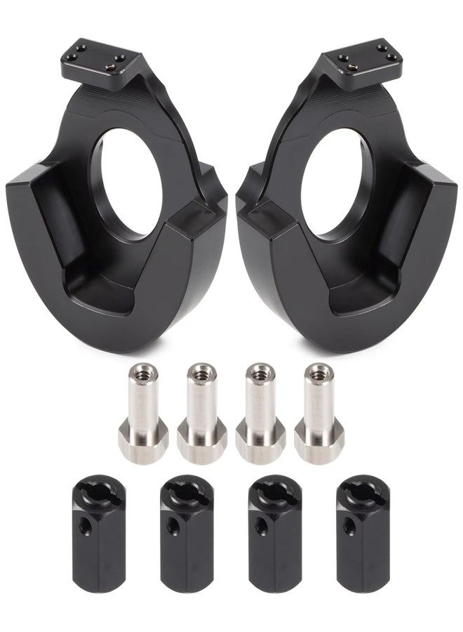 CobraCrawler Brass Low Offset Knuckle Weights for Vanquish H10 Optic Front Axle Lower Center of Gravity Improve Stability Traction - Image 2