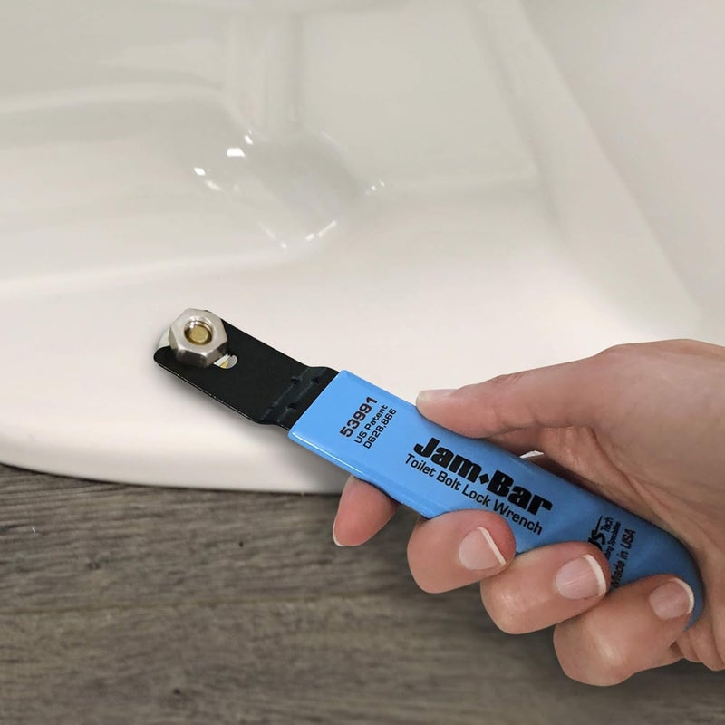 Fluidmaster 7110M-010-P8 Jam-Bar Toilet Tool, Blue - Image 2