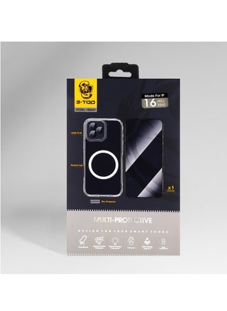 The new full protection package for the iPhone 16 Plus with a case that supports wireless charging (MagSafe) and a grip with a wonderful and unique design for the case. Complete protection for your device against scratches and falls (10 in 1). The original package from S-TOP - pzsku/Z69EE82AB3E12903E02E3Z/45/1750861870/0606a6c2-a084-4131-b1ee-7c25a85e0987