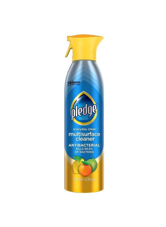 Pledge Antibacterial Multisurface Cleaner Spray, Fresh Citrus Scent, 9.7oz - Image 1