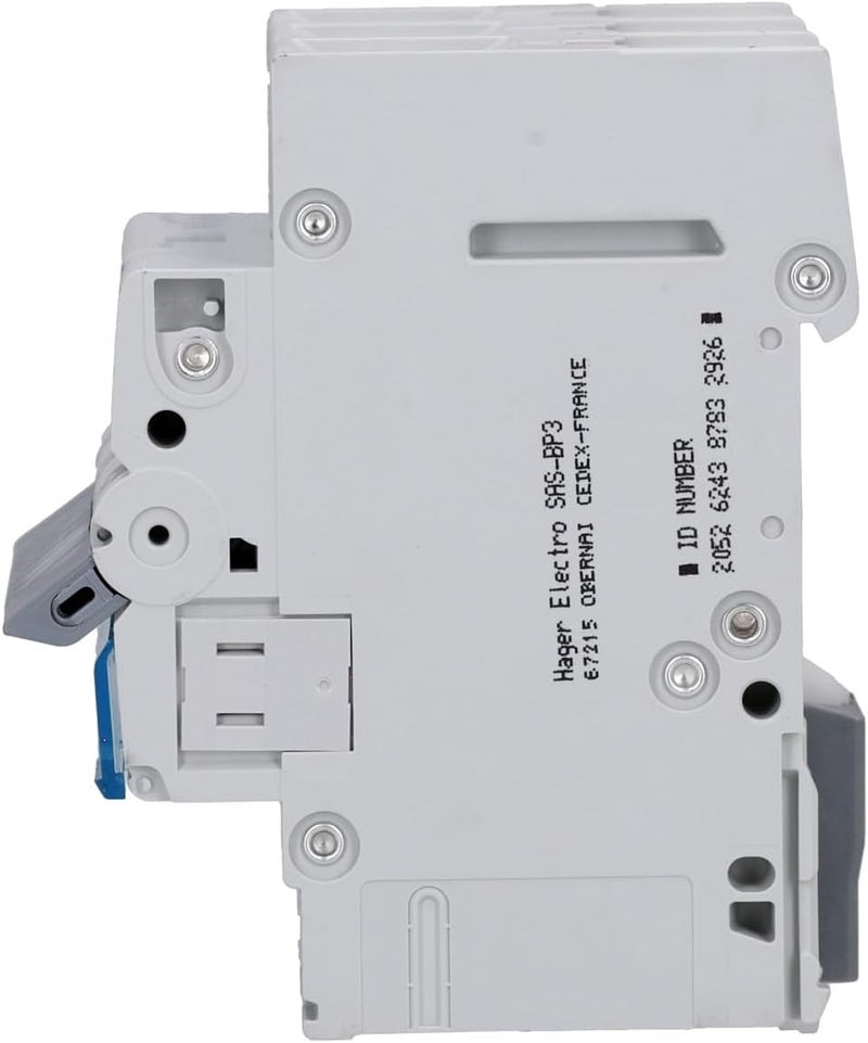 Hager MCN320 Miniature Circuit Breaker 3 Pole 20A-Made in EU - Image 3