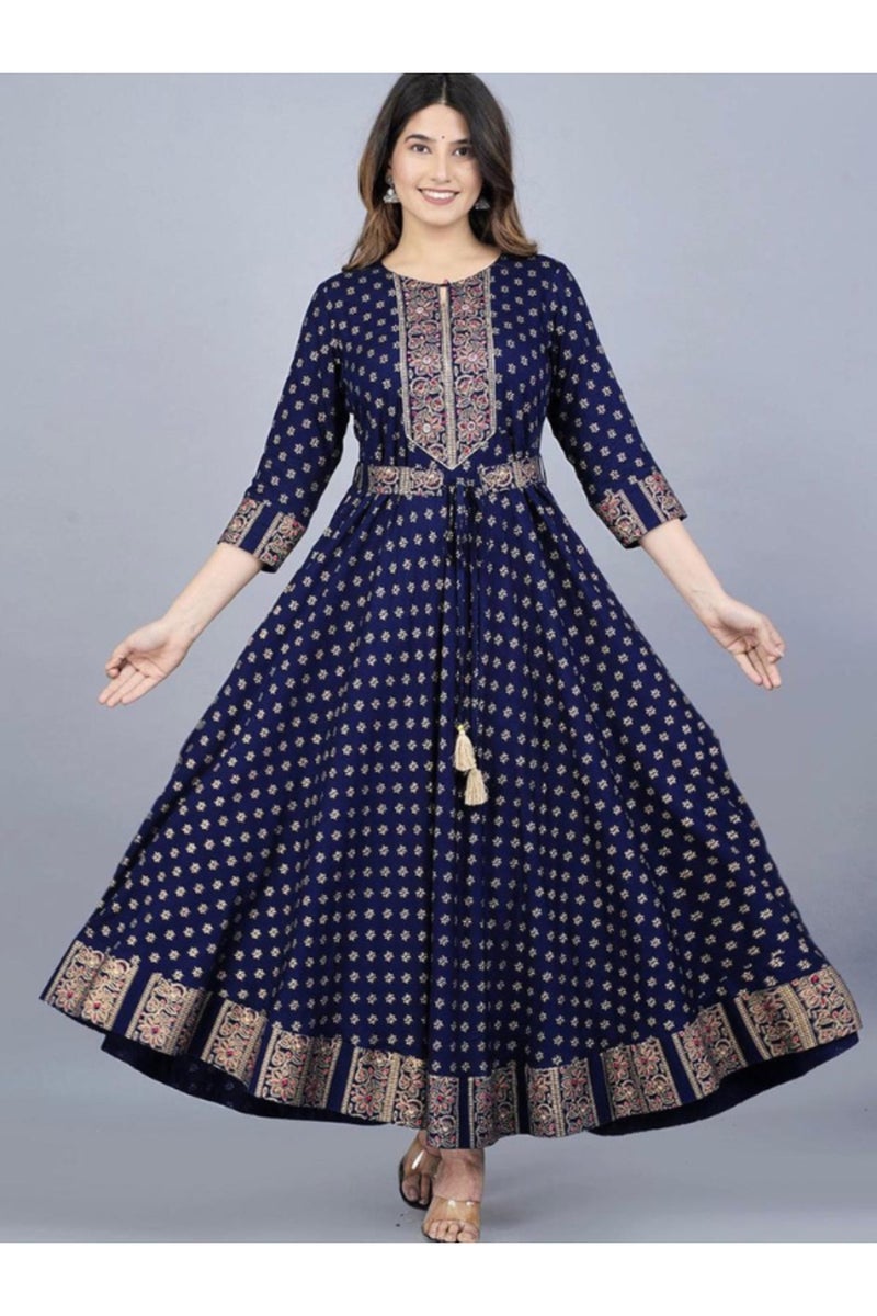 Rayon Gown - FFT2148 - 3XL - Image 1