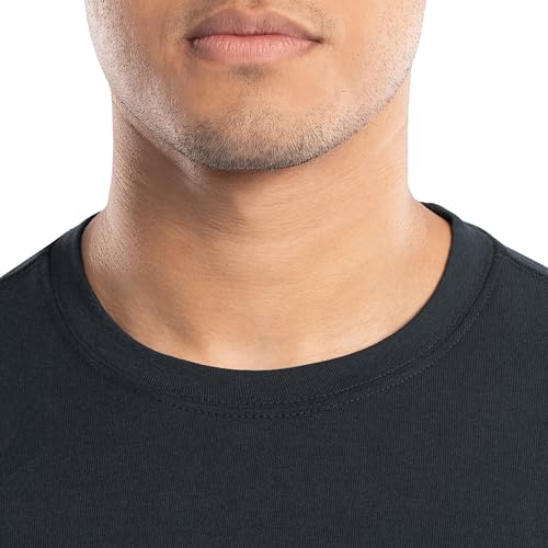 Wrangler Workwear Men's Short Sleeve Pocket T-Shirt, 2-Pack, Navy, X-Large - Image 2