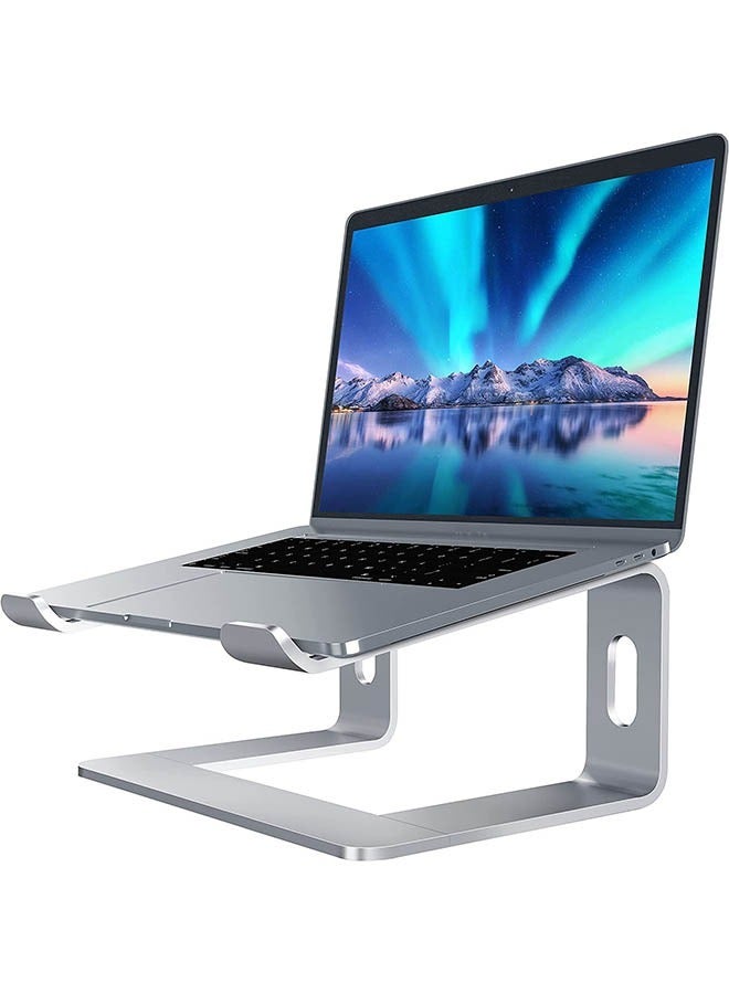 AL RAID Arabest Laptop Stand, Aluminum Computer Riser, Ergonomic Laptops Elevator For Desk, Metal Holder Compatible With 10 To 15.6 Inches Notebook Computer - Image 1