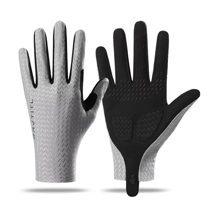 Sports Gloves With Air Cushion Anti Slip Wear Resistant Protection For Fitness Cycling And Outdoor Activities - Image 1