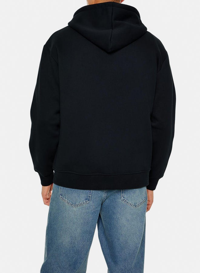 FOREVER 21 هودي بسحاب ذاتي الصنع - Image 5