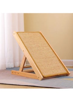 Cat Scratcher Ramp 19'' with Replaceable Sisal Mat Three Different Adjustable Height Pet Mobility Ramp for Cats  Made Of Original Natural Wood - pzsku/Z69EF2A11CDC7D3830DA6Z/45/_/1684160196/0dadb3bf-086a-41d6-8ec3-6c3c659e3871