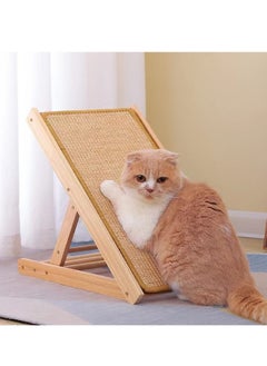 Cat Scratcher Ramp 19'' with Replaceable Sisal Mat Three Different Adjustable Height Pet Mobility Ramp for Cats  Made Of Original Natural Wood - pzsku/Z69EF2A11CDC7D3830DA6Z/45/_/1684160197/408db3e5-d00a-43dc-b5aa-5a4405225484