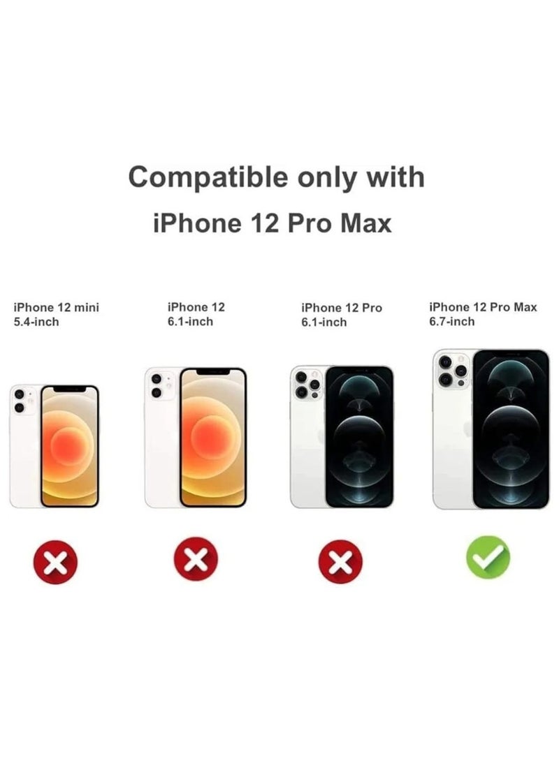 traditious Clear Case for iPhone 12 Pro Max 6.7-Inch – Shockproof Bumper Cover with Anti-Scratch Clear Back – Transparent Protective Case  - Image 2