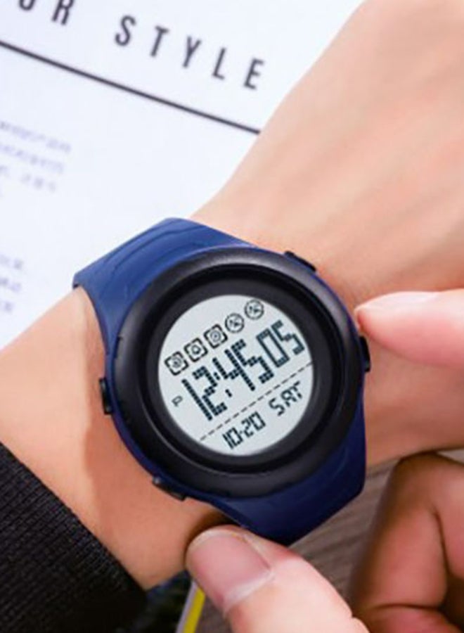 ساعة رقمية بإضاءة LED وخاصية العد التنازلي 1674، منتج جديد للرجال - Image 3