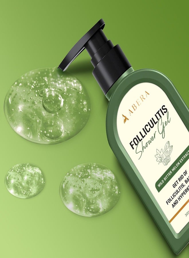 ABERA Folliculitis, BHA Shower Gel, High-Performance Folliculitis Body Wash, Wild Bitter Melon Extract, Reduces Back Acne & Hyperkeratosis,10,14 fl oz - Image 2