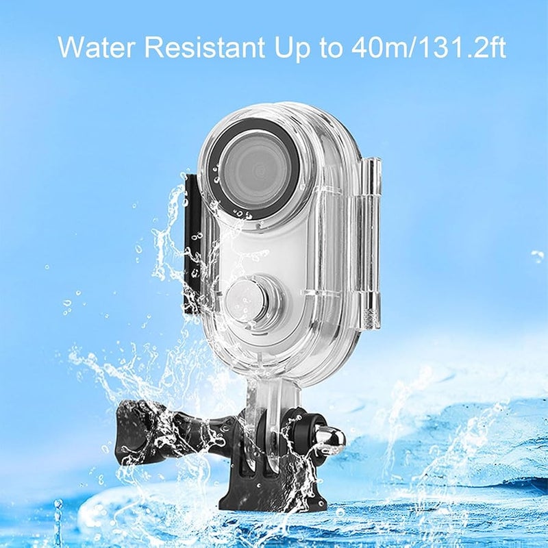 Go 3 3S Action Camera Housing Case 40M Waterproof Protective Shell With Mount - Image 3