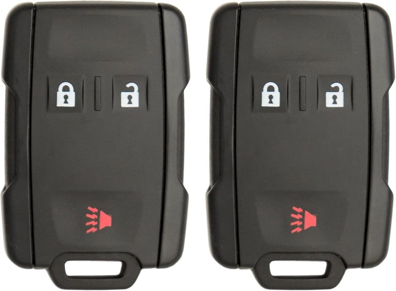 Keyless2Go Replacement 3 Button Remote Key Fob for GM Vehicles - 315 MHz - 2 Pack - Image 1