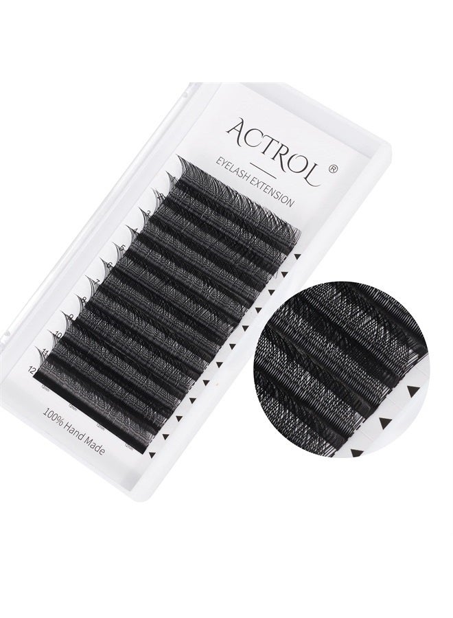 ACTROL YY Eyelashes Extension Lashes Black D Curl 0.05mm 13mm Lash Volume Extension Easy Fans Y Shaped Premade Soft Eyelashes Supply - Image 2