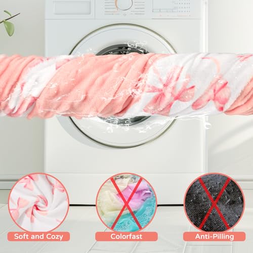 DAYEEBALL Seat Cover Compatible with Bumbo Seat, Soft and Breathable Baby Floor Seat Cover for Baby Boy & Girl (Cover Only), Pink Bow - Image 5