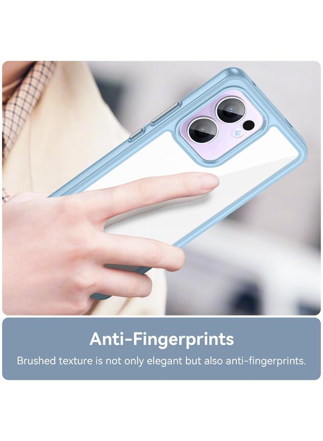 اس-توب جراب لهاتف OPPO Reno13 F من سلسلة ملونة من الأكريليك الهجين المصنوع من مادة TPU - Image 5