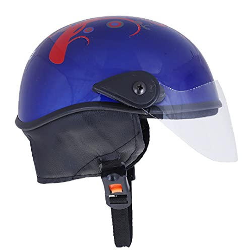 Sage Square Polycarbonate Multi-Purpose Non-Motorized Helmet for Men & Women - Sticker (Blue) - Image 4