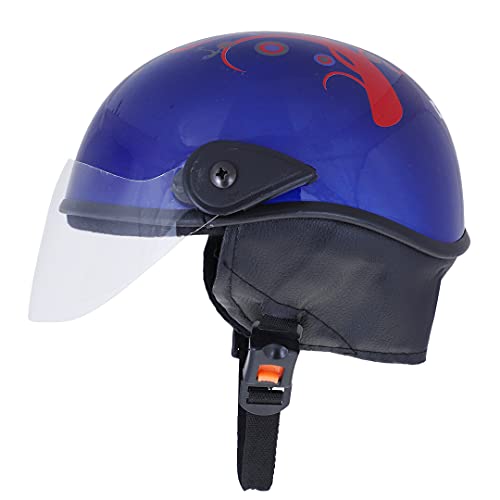 Sage Square Polycarbonate Multi-Purpose Non-Motorized Helmet for Men & Women - Sticker (Blue) - Image 2