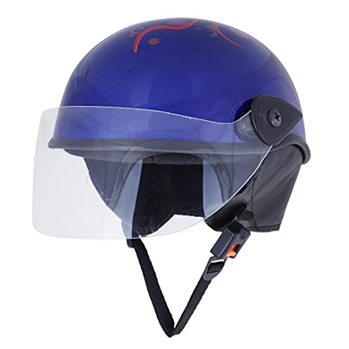 Sage Square Polycarbonate Multi-Purpose Non-Motorized Helmet for Men & Women - Sticker (Blue) - Image 3